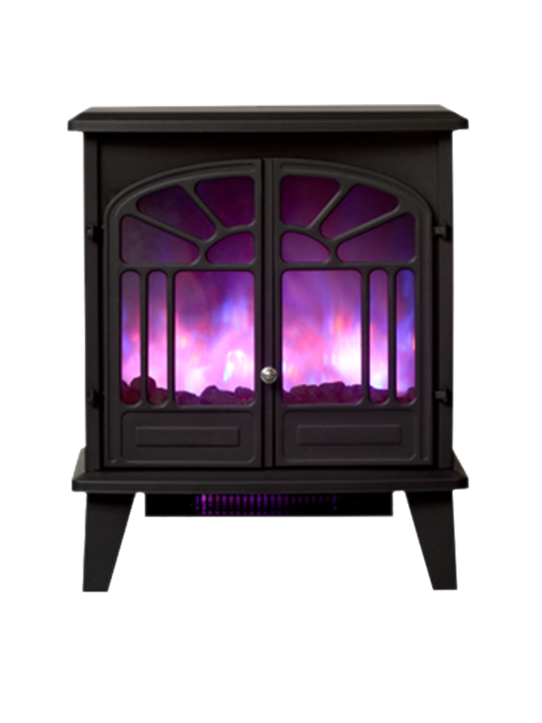 3-Sided View Freestanding Electric Fireplace