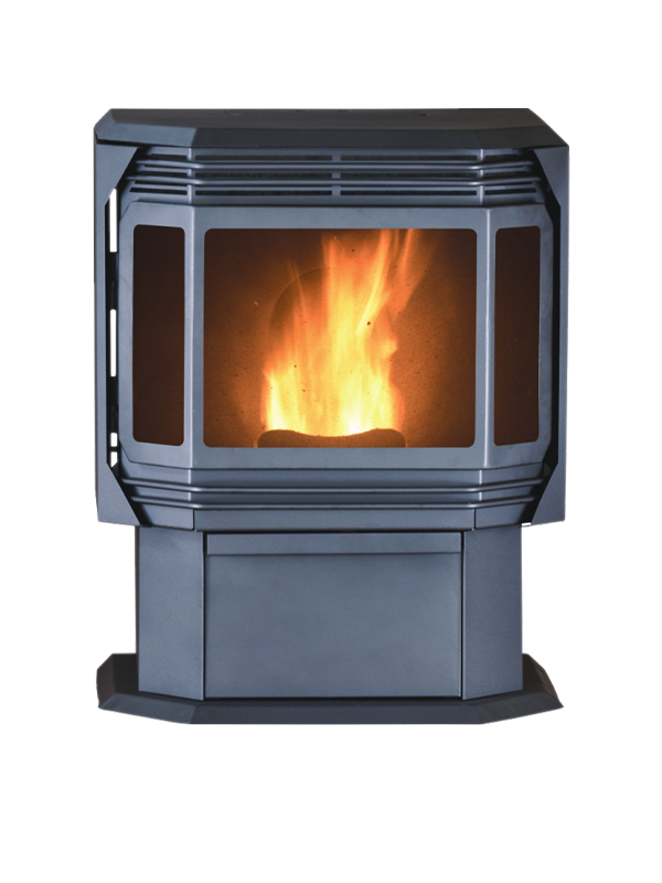 Traditional pellet stove