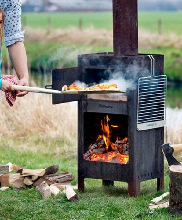 Electric BBQ oven